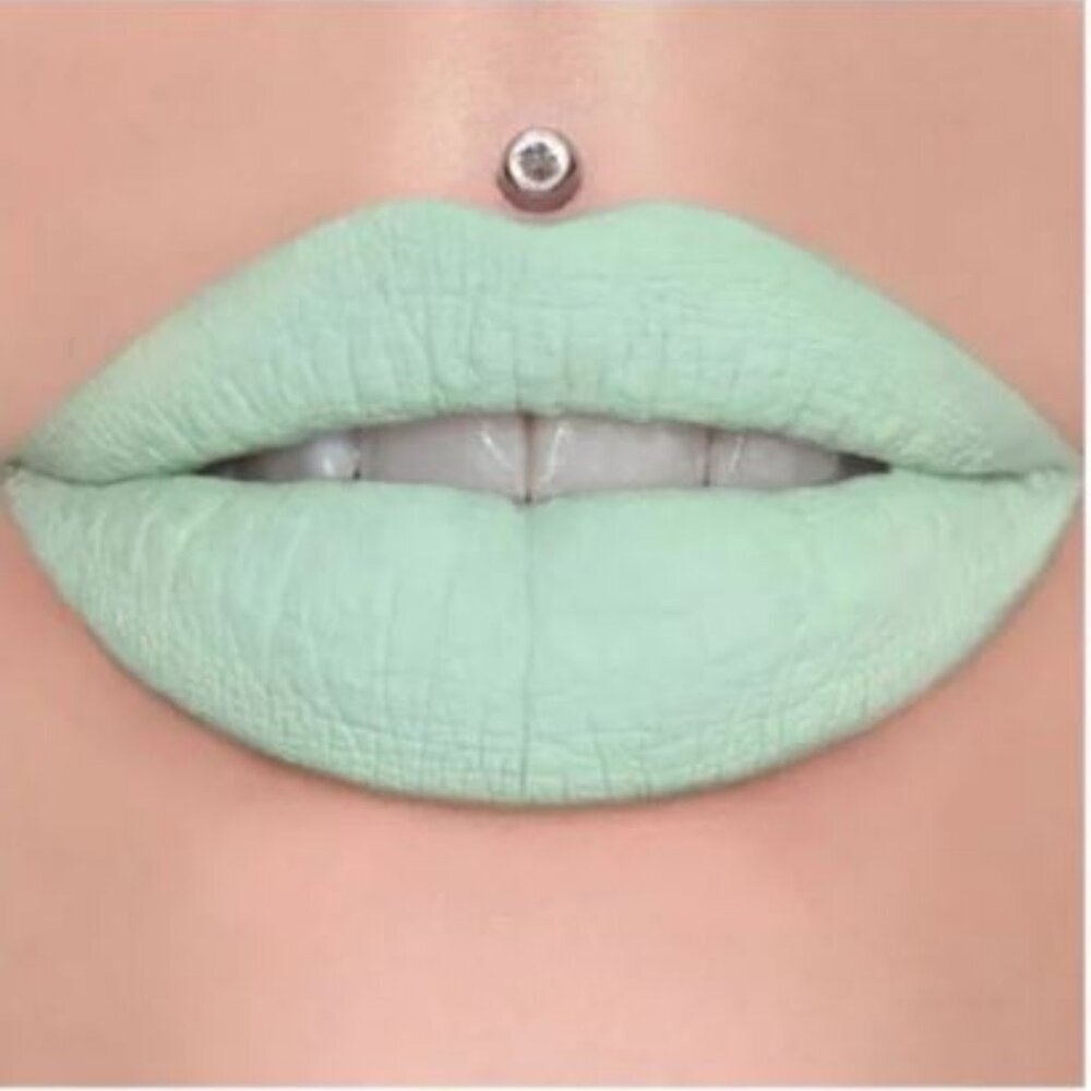 Jeffree Star Velour Liquid Lipstick Pastel Mint Green HIGH SOCIETY New in Box